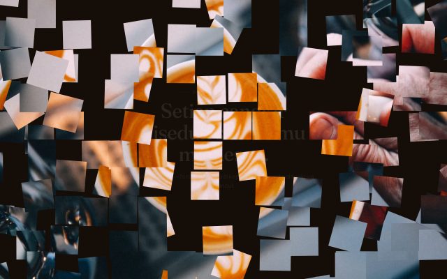 Effect preview: A photo that shatters as you scroll