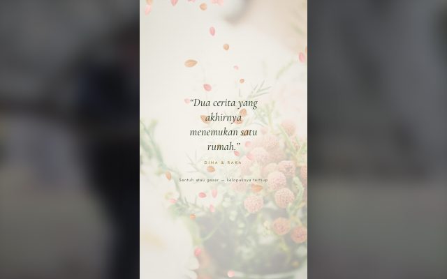 Effect preview: Petals blown by a finger