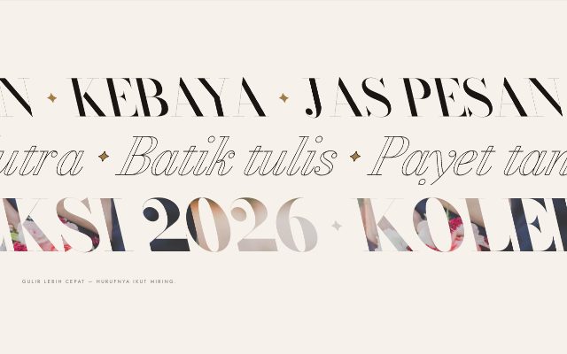 Effect preview: Giant type that leans as you scroll